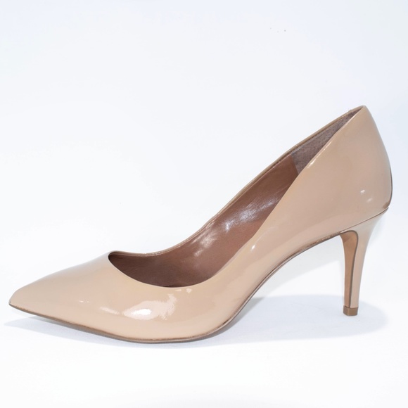 Vince Camuto Patent Leather Pointed Toe Pump Heels - Picture 2 of 8